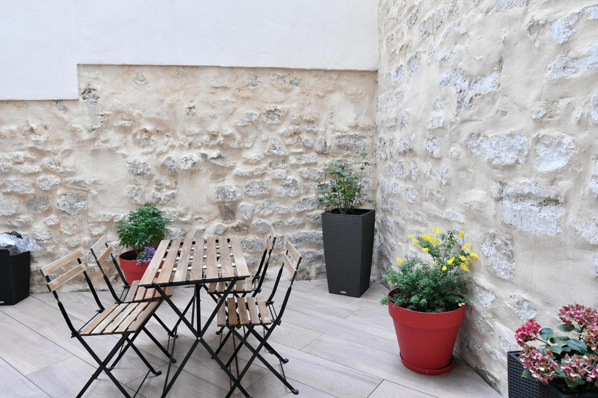 Appartamento Charme Montmartre - Terrasse Privee Avec Vue Sur Le Sacre-Coeur - Parking Gratuit Parigi Esterno foto